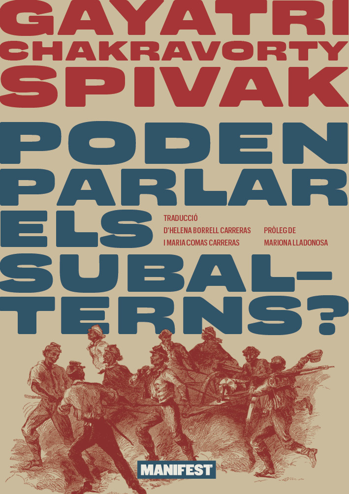 Poden parlar els subalterns?: portada